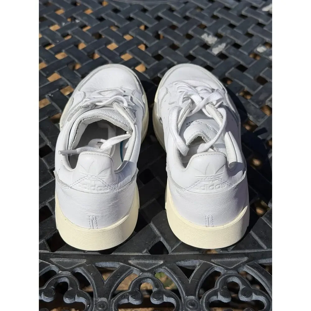Adidas Men’s Super Court Off White Rare Luxe Classics Size 7 EE6325 NWOT